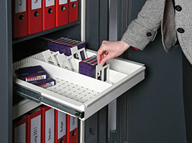 Uittrekbare datamand - breedte 427 mm - Fire Star Plus