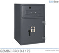 Gemini Pro D-I 175 deposit safe, front view