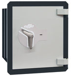 Ollé I-3 Grade 1 wall safe with key lock, front view