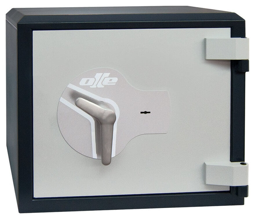 Ollé I-2 Grade 1 safe with key lock, front view