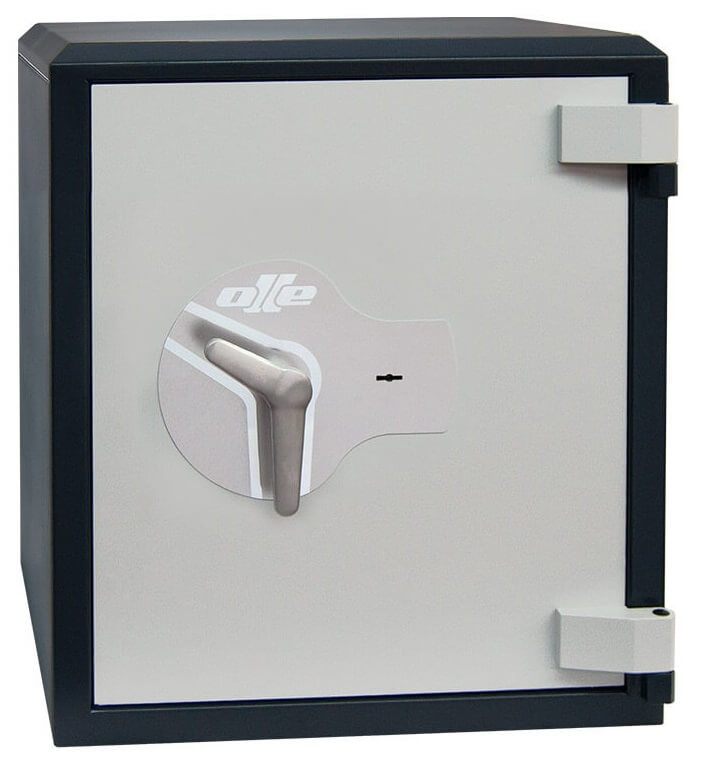 Ollé I-3 Grade 1 safe with key lock, front view