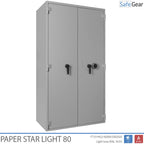 Paper Star Light 80 Documentenkluis - 55 Mappen - Inbraaktest S2 / Brandtest 30 min