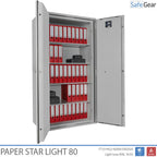 Paper Star Light 80 Documentenkluis - 55 Mappen - Inbraaktest S2 / Brandtest 30 min