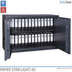 Paper Star Light 60 Documentenkluis - 28 Mappen - Inbraaktest S2 / Brandtest 30 min