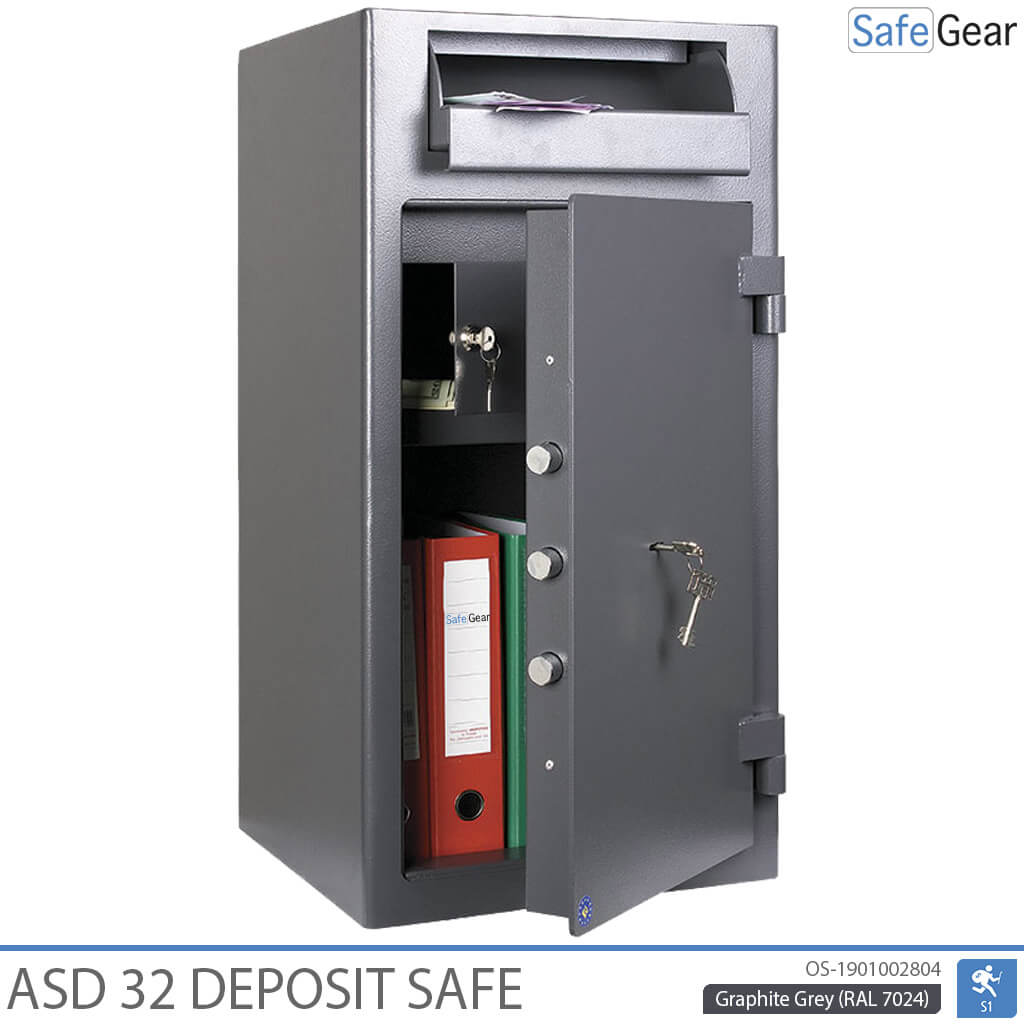 ASD 32 Deposit Safe (109 L) - Burglary test class S1