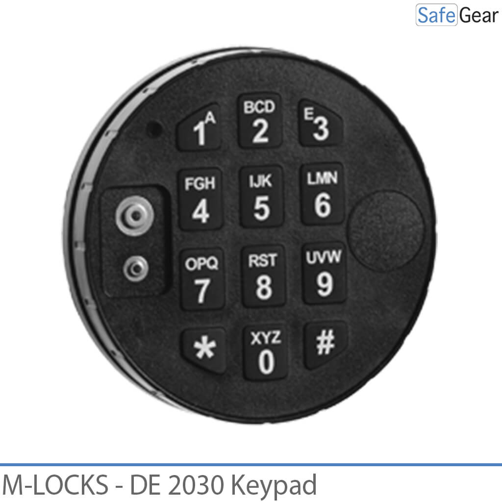 Toetsenbord voor M-Locks DE 2010 / DE 2020 / DE 2030