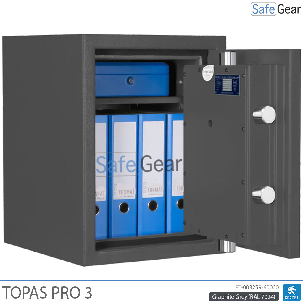 Topas Pro 3 Kluis (47 L) - Inbraaktest Klasse II