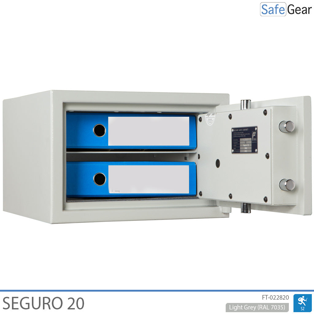 Seguro 20 - Kluis (19 liter) - Inbraaktest Grade S2
