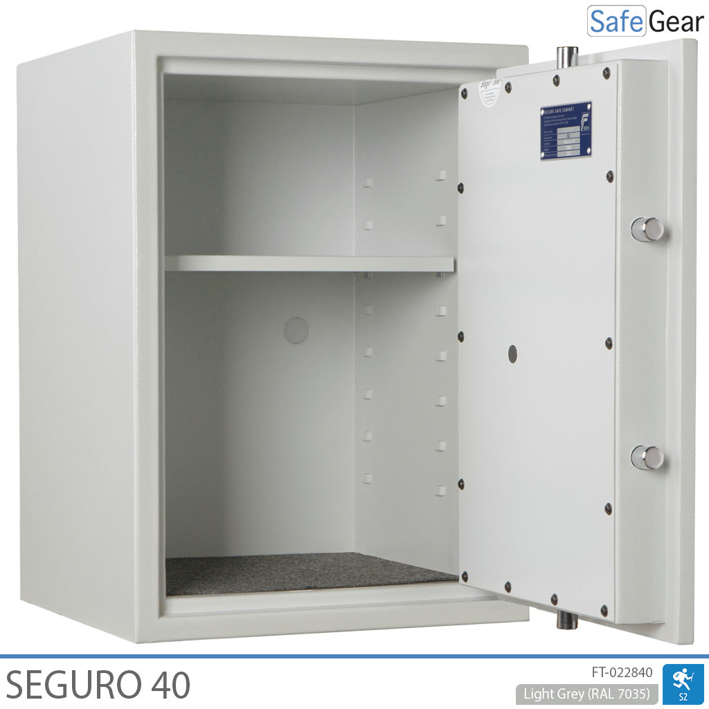 Seguro 40 - Kluis (58 liter) - Inbraaktest Grade S2