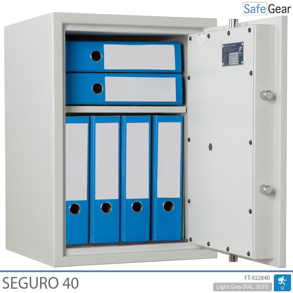 Seguro 40 - Kluis (58 liter) - Inbraaktest Grade S2