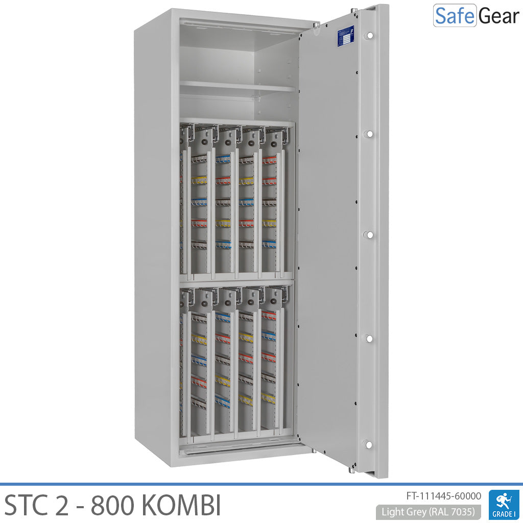 STC 2 - 800 Kombi - 800 sleutels (166 L) - Inbraakklasse Grade I - Sleutelslot