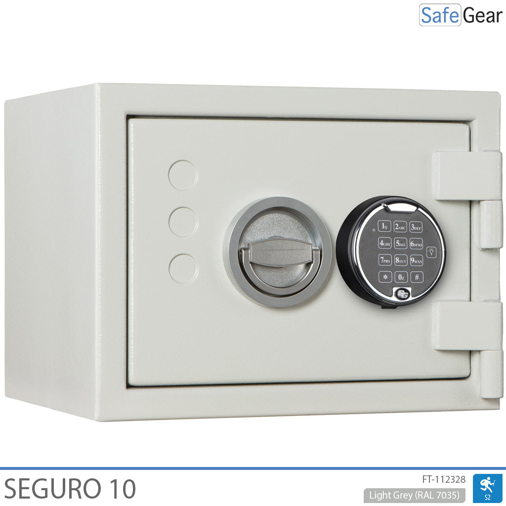 Seguro 10 - Kluis (11 Liters) - Inbraaktest Grade S2