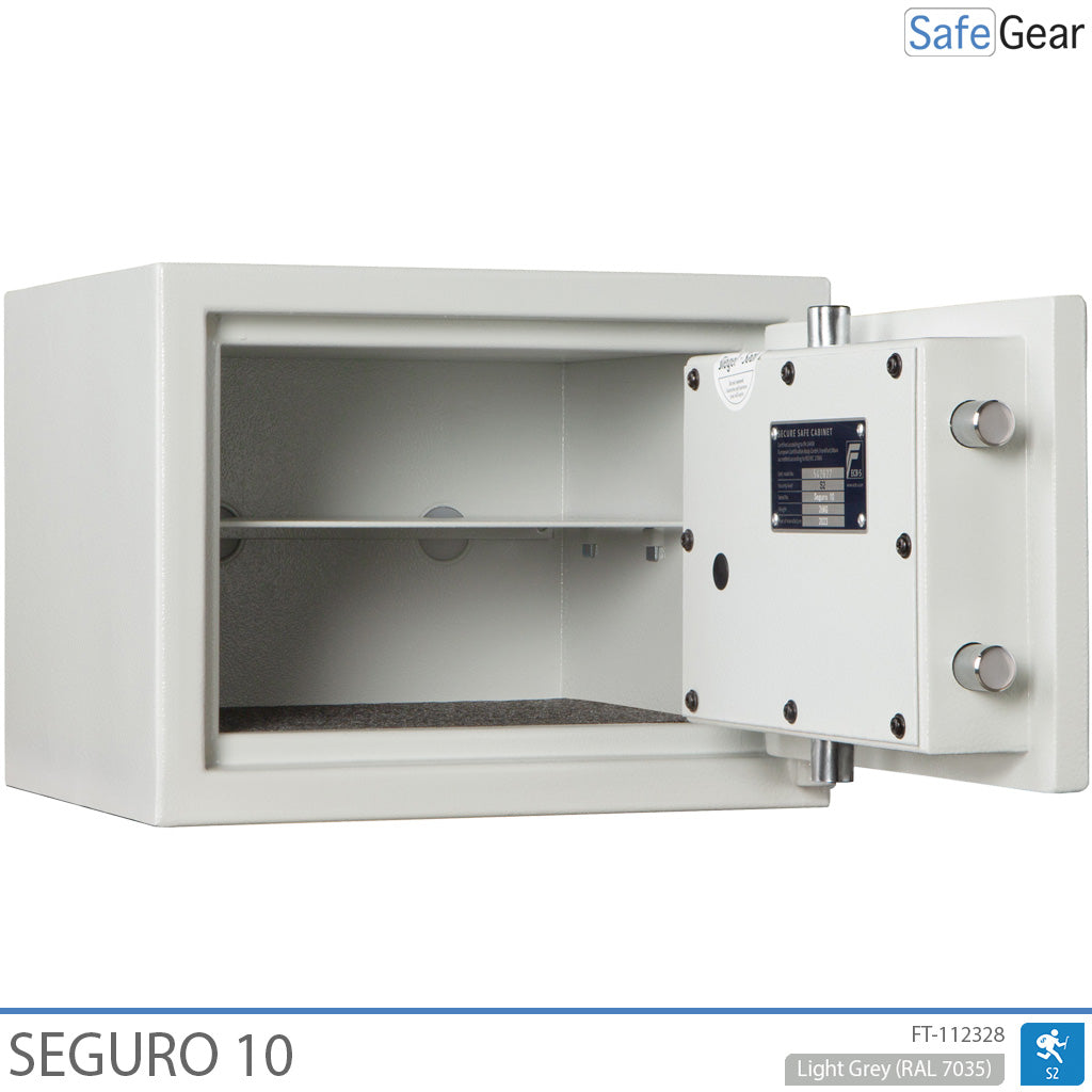 Seguro 10 - Kluis (11 Liters) - Inbraaktest Grade S2