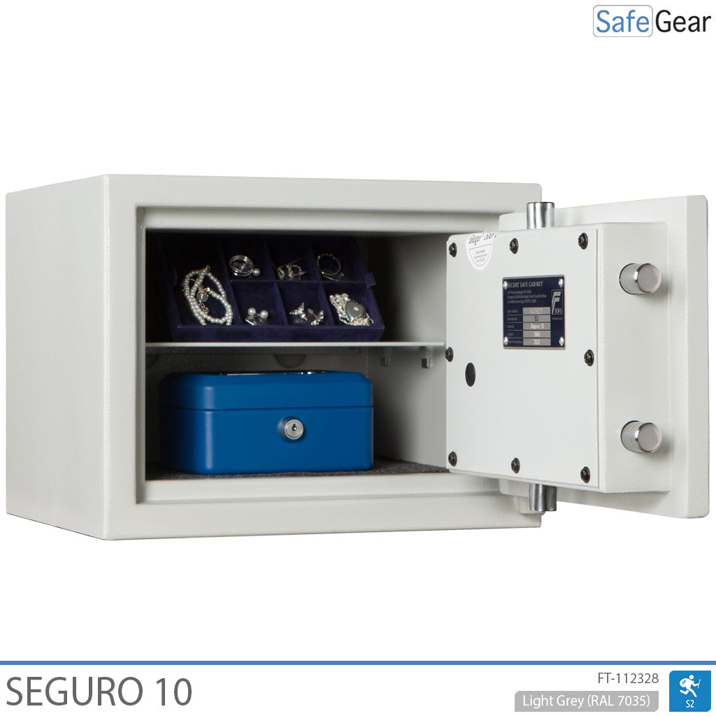 Seguro 10 - Kluis (11 Liters) - Inbraaktest Grade S2
