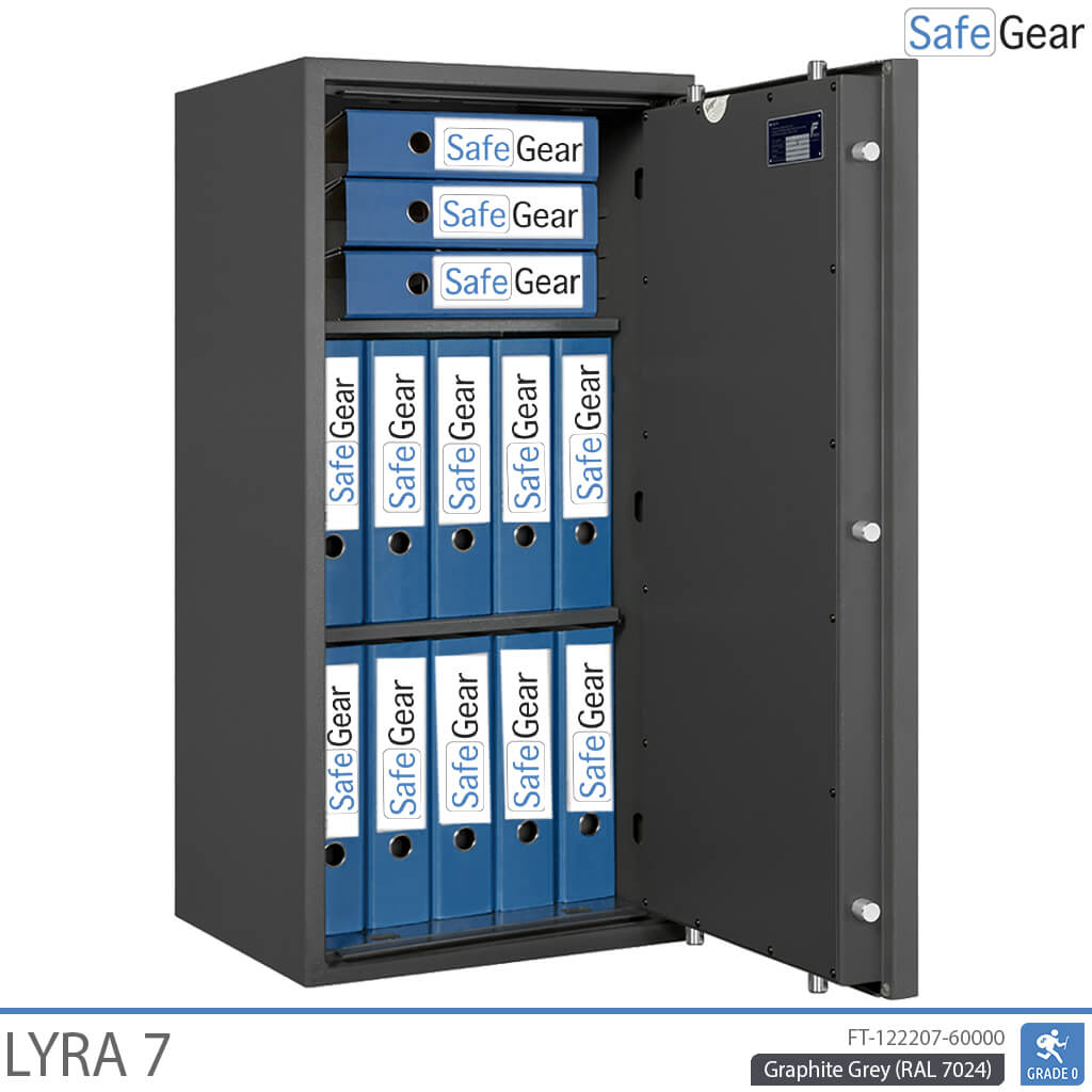 Lyra 7 - Beveiligingskluis (118 liter) - Inbraaktest Grade 0