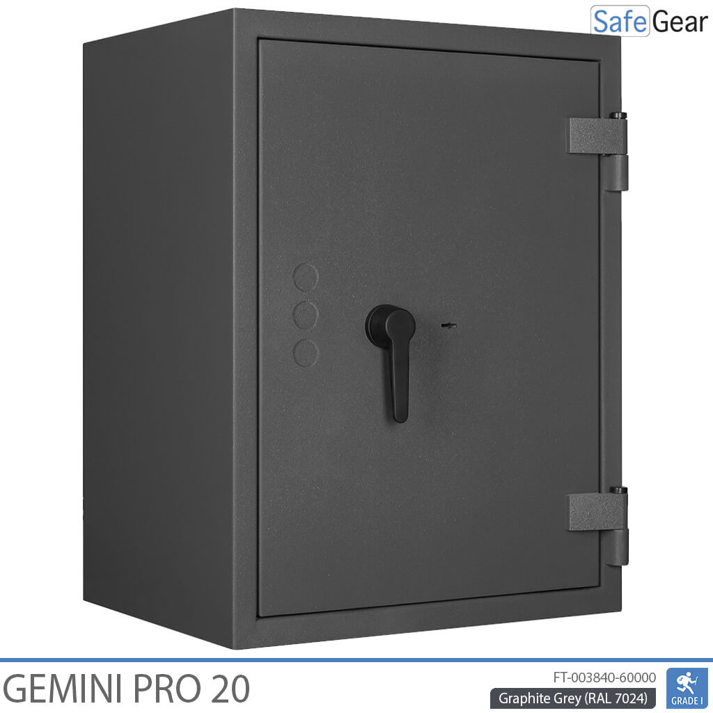 Gemini Pro 20 - Security Safe (142 Liters) - Burglary Test Grade 1