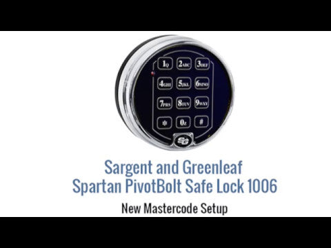 Sargent and Greenleaf Spartan 1006 - ALLEEN TOETSENBORD