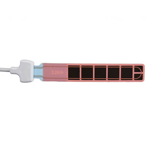 Lange buigbare labelsensor