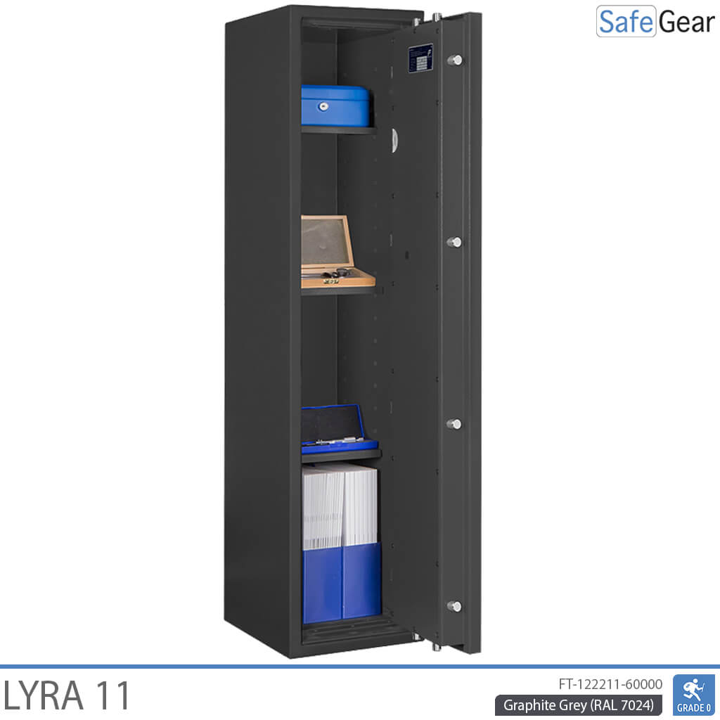 Lyra 11 - Kluis voor beveiliging (71 liter) - Inbraaktest Grade 0