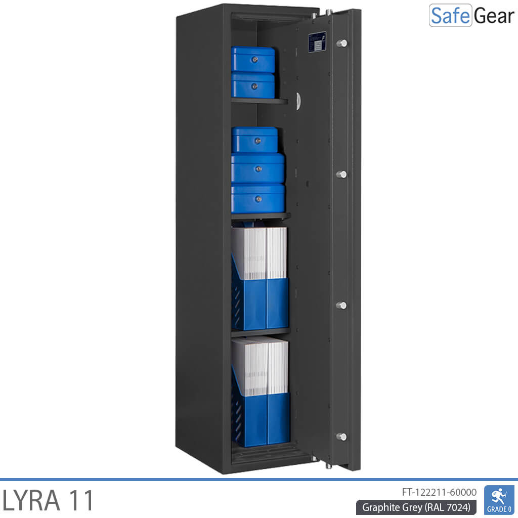 Lyra 11 - Kluis voor beveiliging (71 liter) - Inbraaktest Grade 0