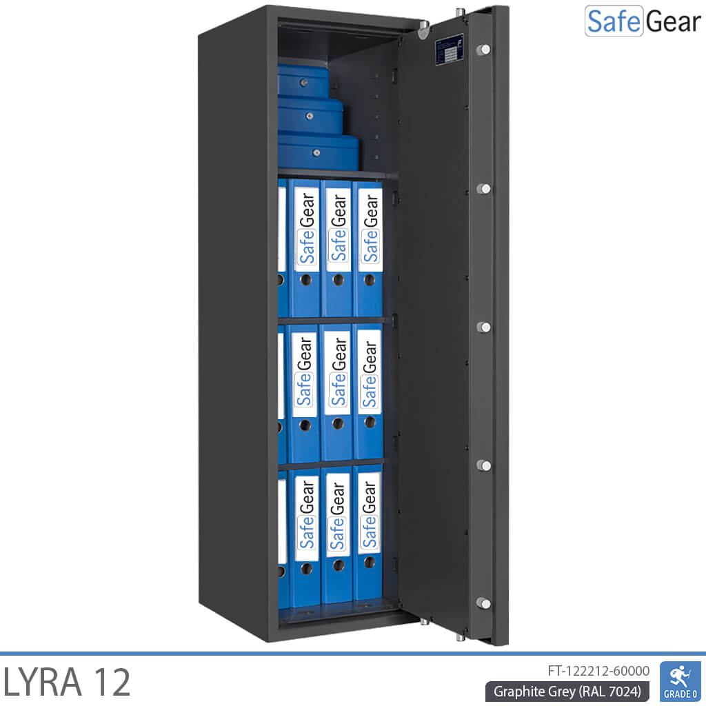 Lyra 12 - Kluis voor beveiliging (125 liter) - Inbraaktest Grade 0