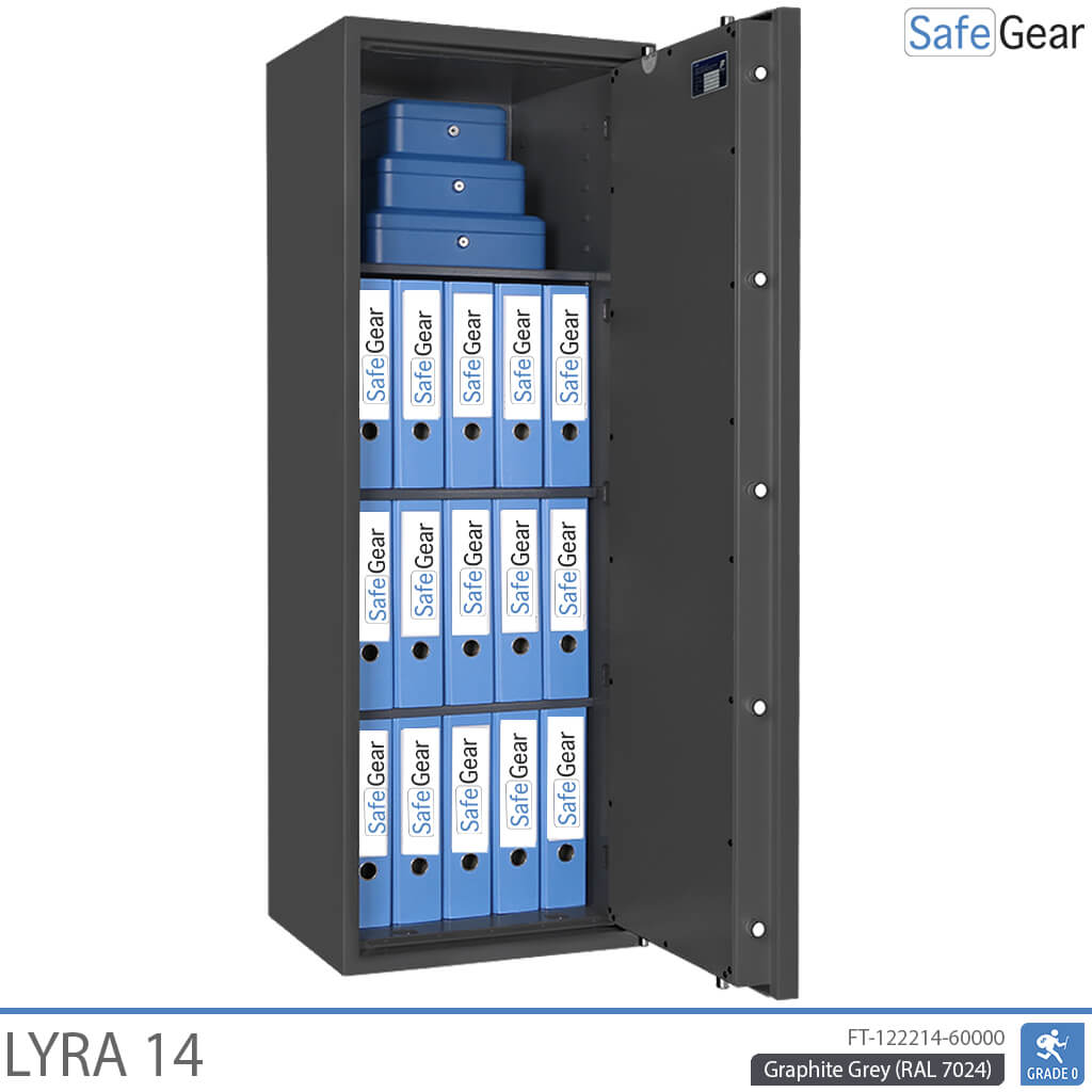 Lyra 14 - Beveiligingskluis (165 liter) - Inbraaktest Grade 0