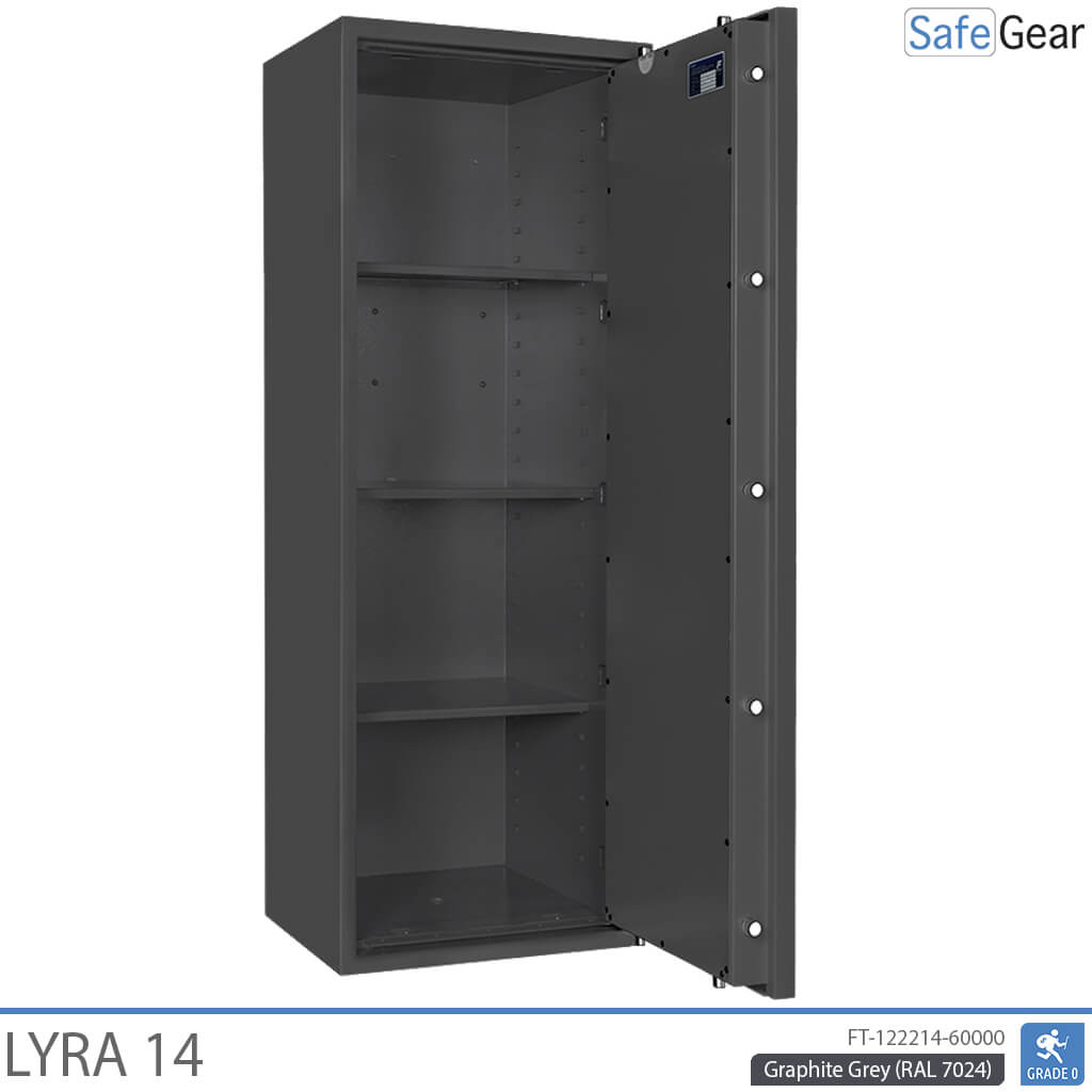 Lyra 14 - Beveiligingskluis (165 liter) - Inbraaktest Grade 0
