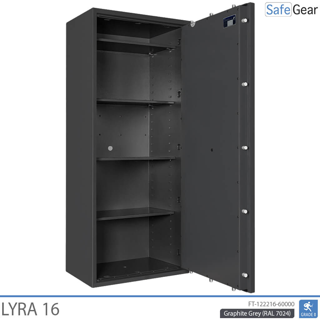 Lyra 16 - Kluis voor beveiliging (252 liter) - Inbraaktest Grade 0