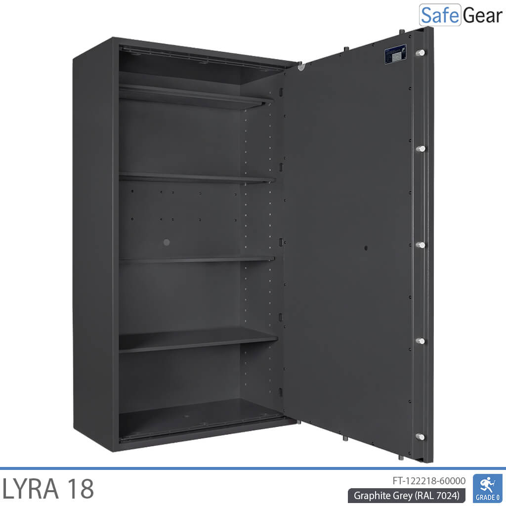 Lyra 18 - Beveiligingskluis (341 liter) - Inbraaktest Grade 0