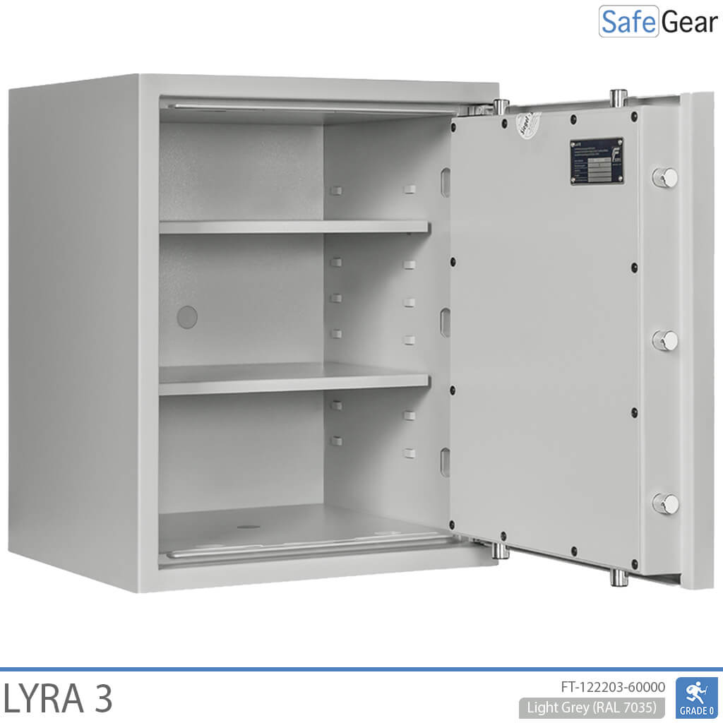 Lyra 3 - Beveiligingskluis (66 liter) - Inbraaktest Grade 0