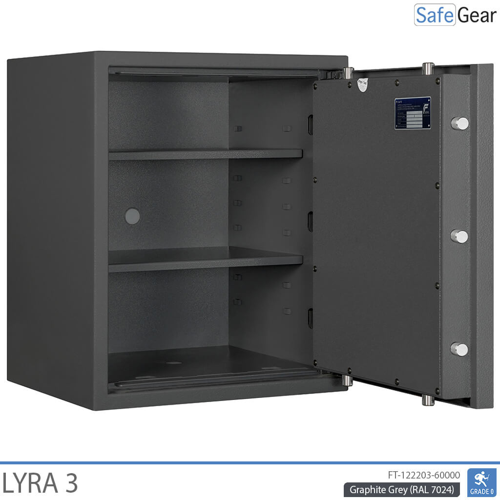 Lyra 3 - Beveiligingskluis (66 liter) - Inbraaktest Grade 0