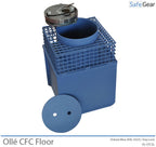 Ollé CFC floor safe - camouflaged - key lock