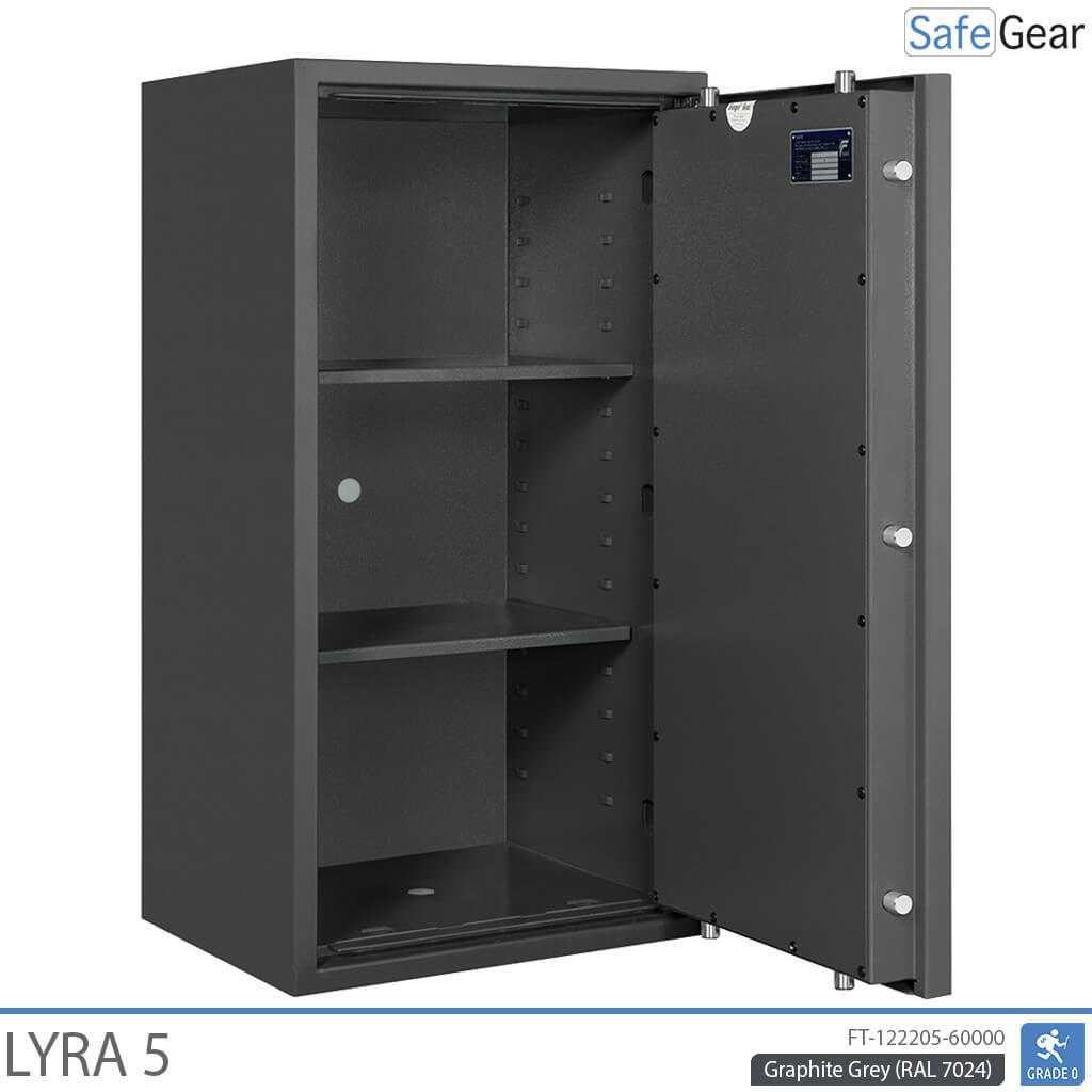 Lyra 5 - Beveiligingskluis (109 liter) - Inbraaktest Grade 0