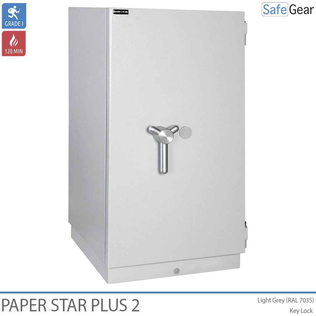 Paper Star Plus 1 Brandkast (115 L) - Inbraaktest Grade I / Brandtest 120 min
