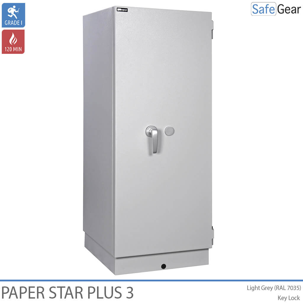 Paper Star Plus 4 Brandkast (456 L) - Inbraaktest Grade I / Brandtest 120 min