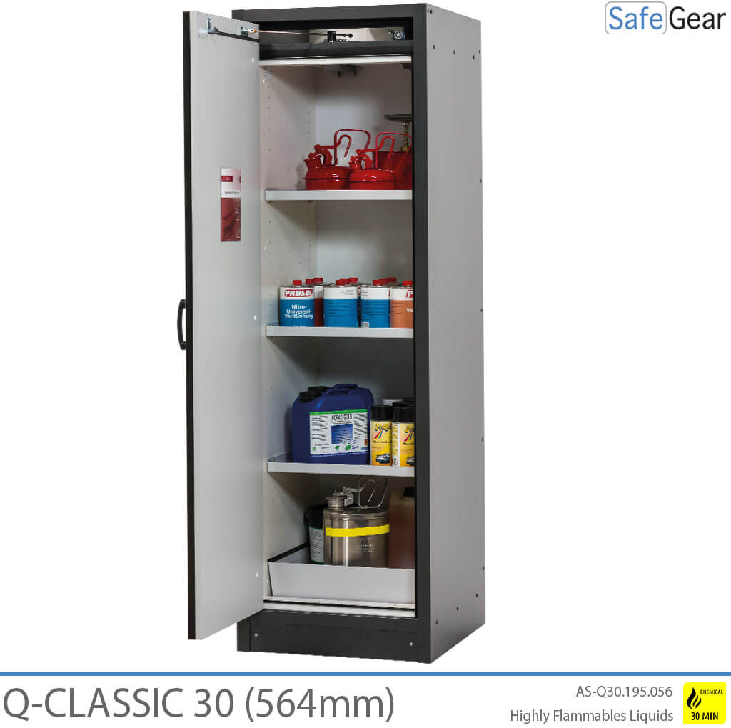 Q-CLASSIC 30 - 3 legplanken (380 L) / 30 minuten brandwerend