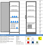 Q-CLASSIC 30 - 3 legplanken (633 L) / 30 minuten brandwerend