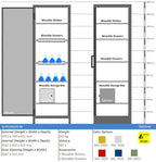 Q-PEGASUS 90 - 3 legplanken (387 L) / 90 minuten brandwerend