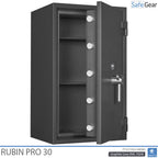 Rubin Pro 30 - Beveiligingskluis (145 Liter) - Inbraaktest Grade 3