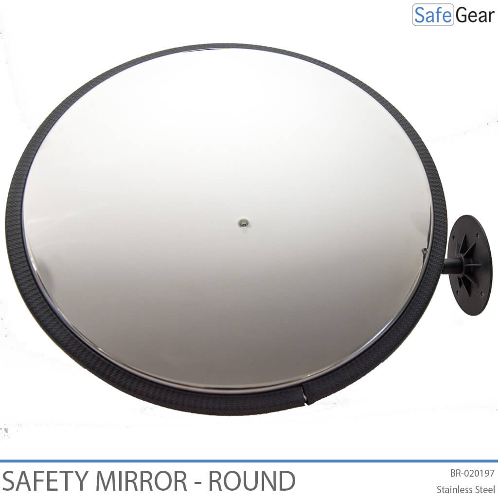 Roestvrijstalen Inspectiespiegel - Diameter 32cm - Verstelbaar