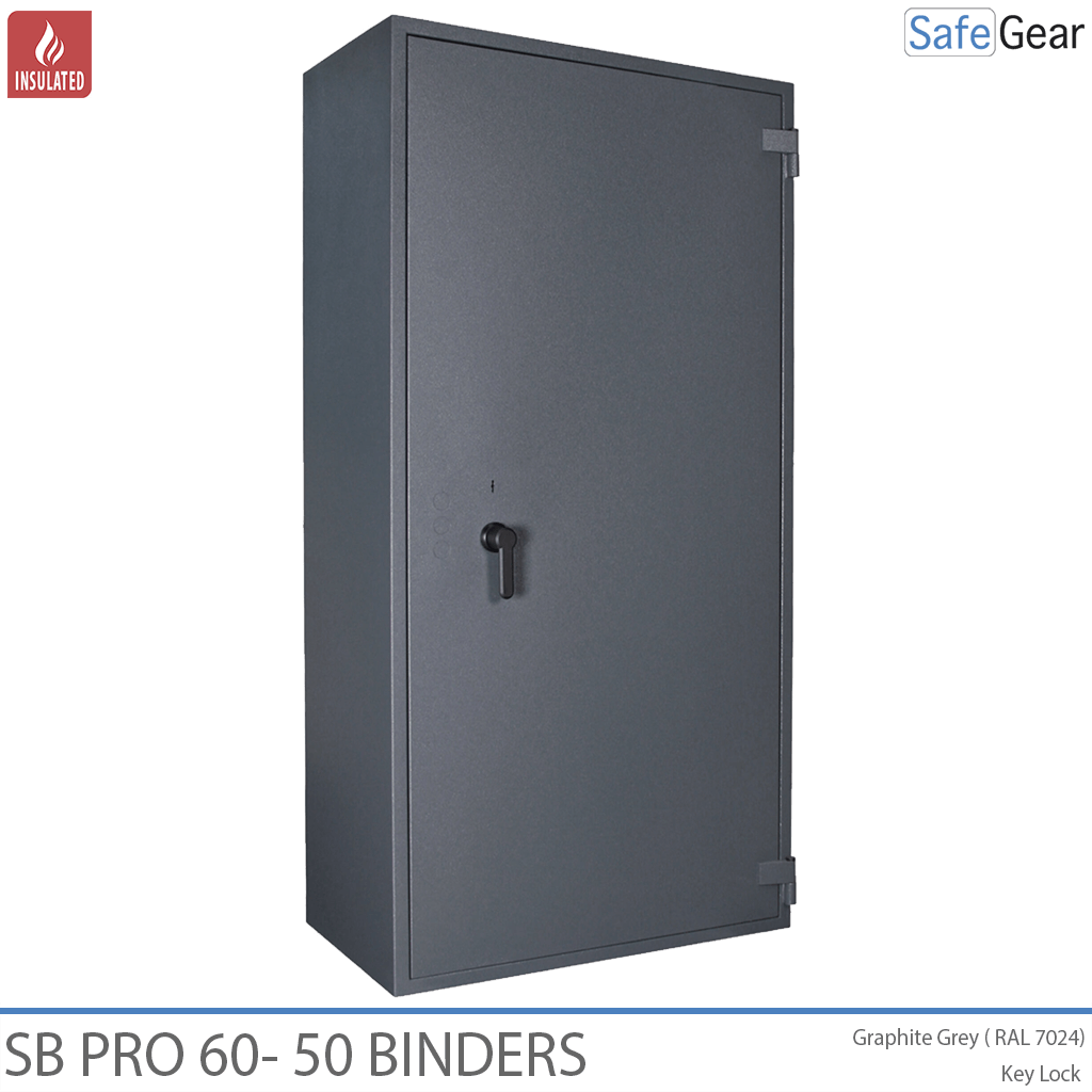 SB Pro 60 document cabinet in Graphite Grey, front view