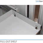 Uittrekbare plank - 696 mm breed - Gemini Pro, Libra en Topas Pro