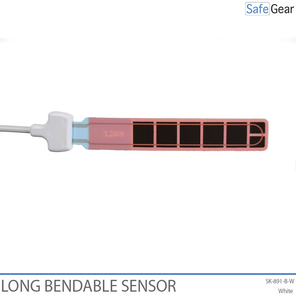 Lange buigbare labelsensor