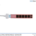 Lange buigbare labelsensor