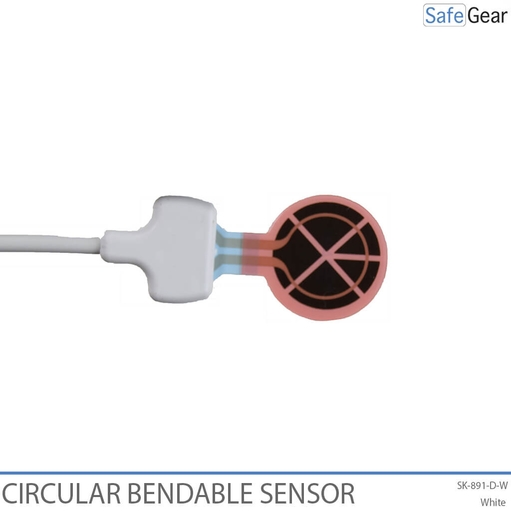 Ronde buigbare labelsensor