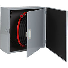 Brandkast voor brandslang met isolatie en verwarming - 790x790x365 mm