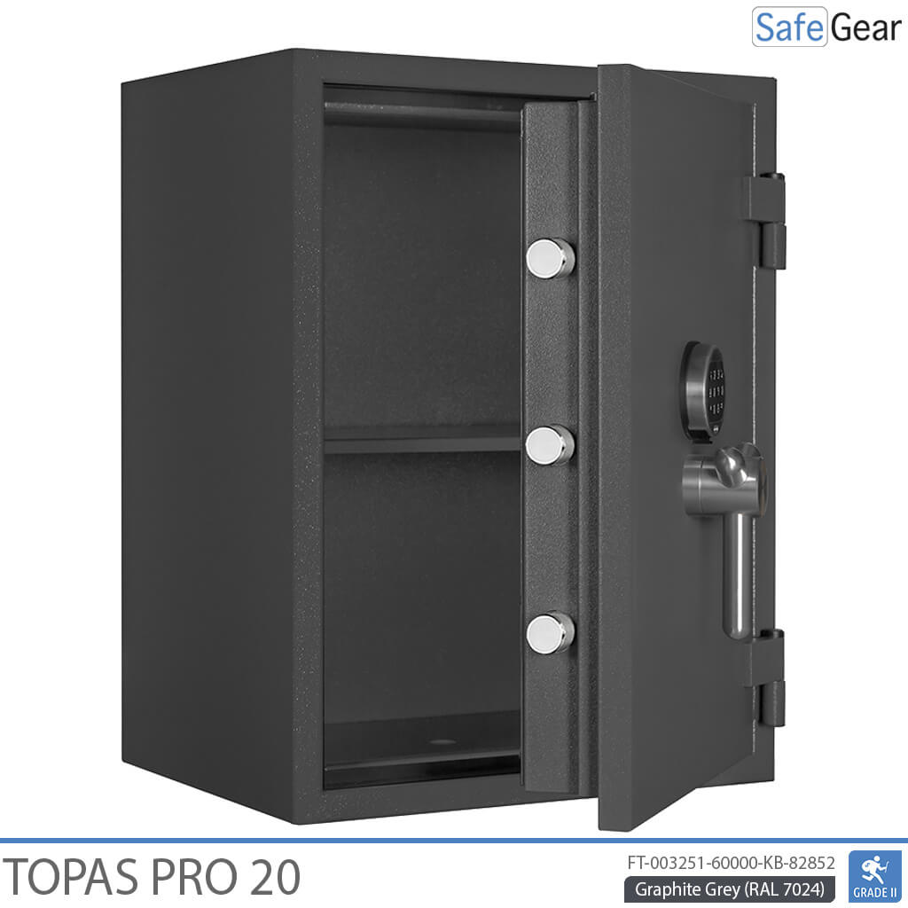 Topas Pro 20 Kluis (125 L) - Inbraaktest Klasse II