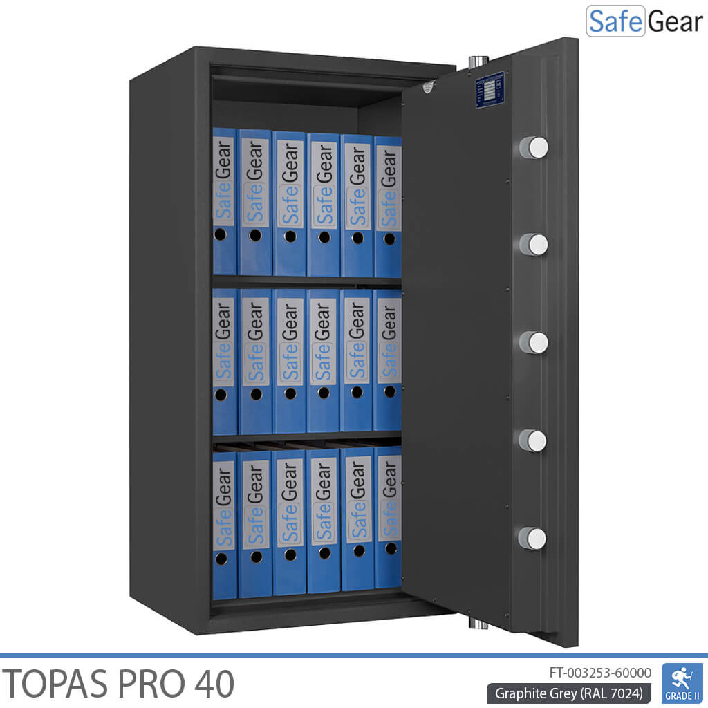 Topas Pro 40 Kluis (194 L) - Inbraaktest Klasse II